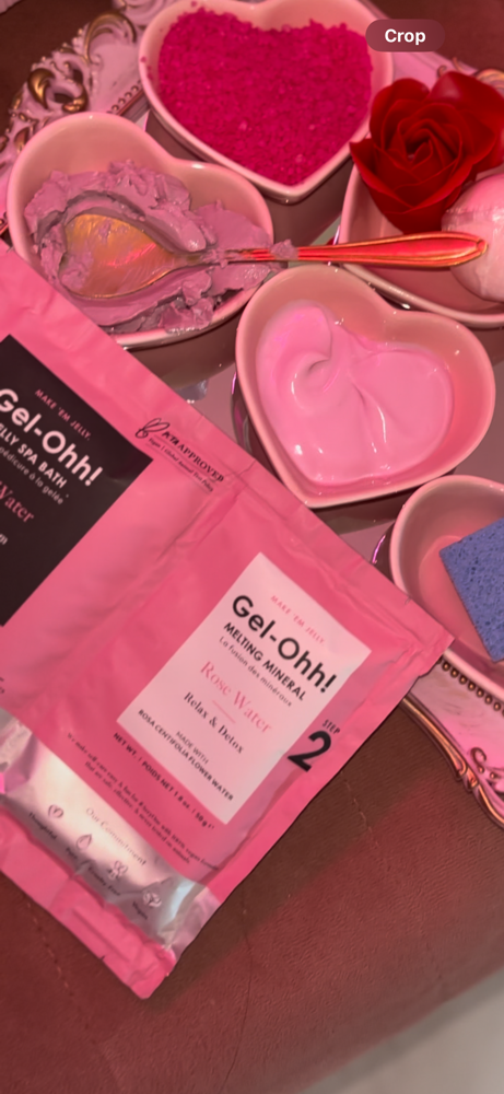 Steamed Jelly Lux Pedicure at GirlyGirlStudios in Visalia, CA