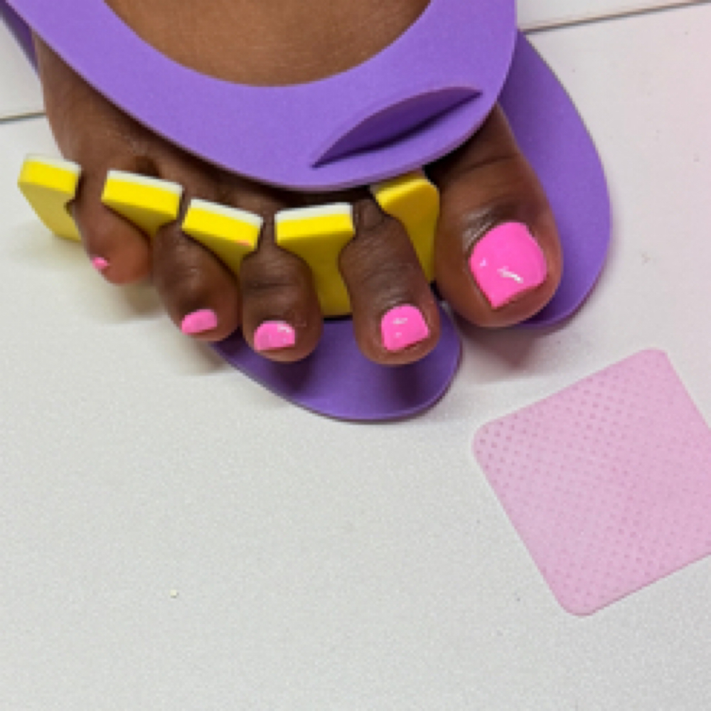 The Clean Pedi at Jazzyliciouz Nailz in Baltimore, MD
