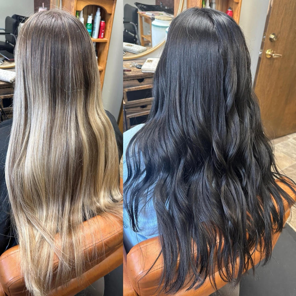 All Over Color- Long Hair