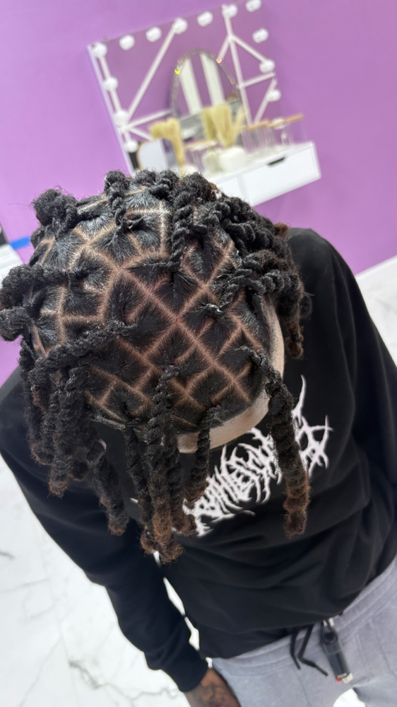 Dreads Retwist + Wash