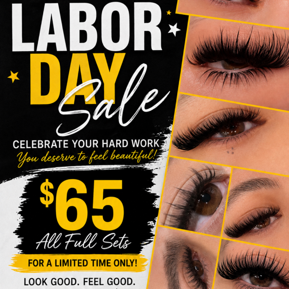 LABOR DAY SALE💛 at ILASHKINGDOM in oklahoma city, OK