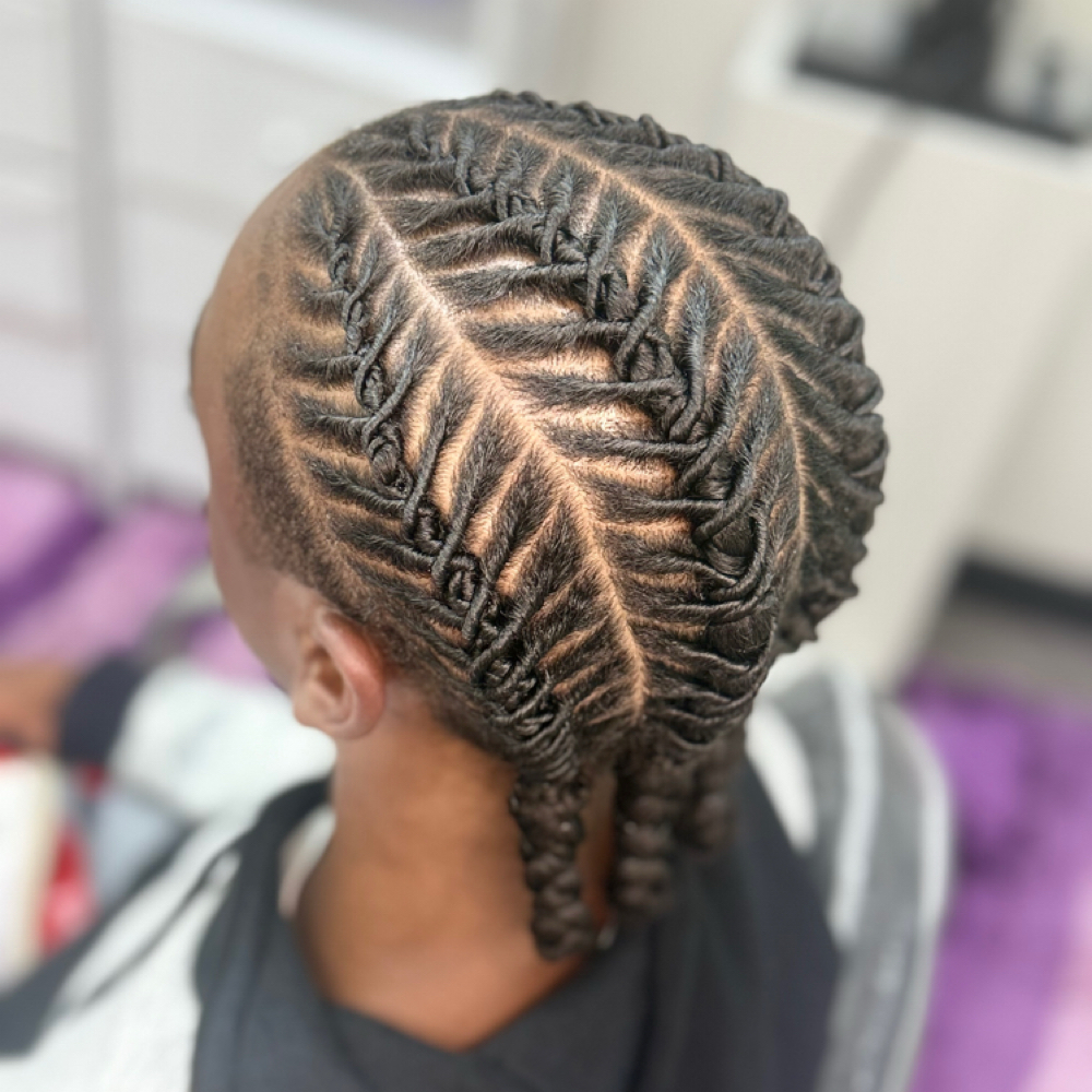 Invisable Locs at LuLu's Loc&Braid Bar in Missouri City, TX