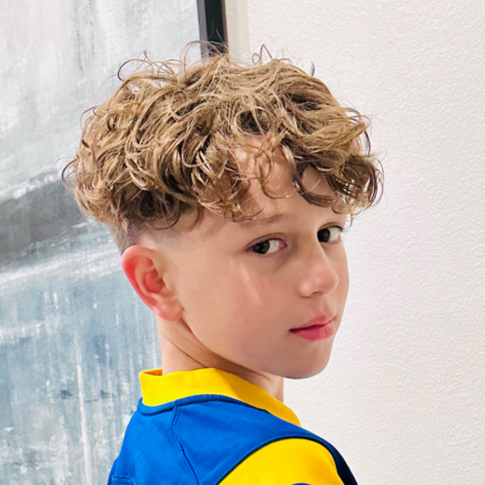Perm at Hair Boss Studio in Newport Beach, CA