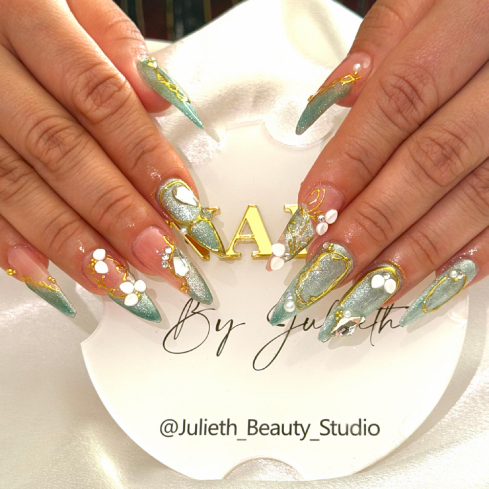 Gelly Tips Nail Filling at Julieth Beauty Studio in Aurora, CO