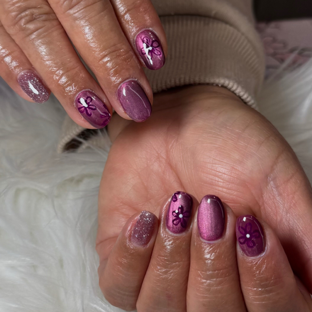 Structured Manicure at NailsxSamara in Lenoir, NC