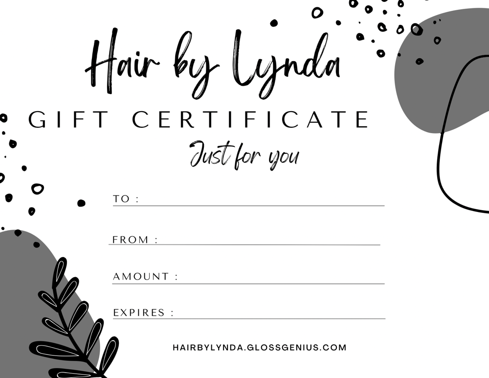 Gift Certificate