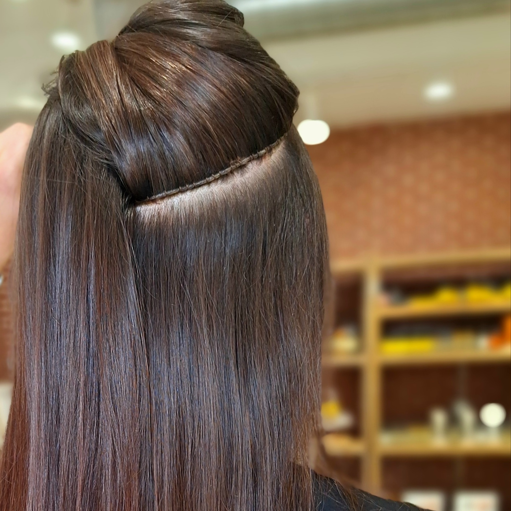 1 Row Extension- New Install at Luxe Mane Salon in colorado springs, CO