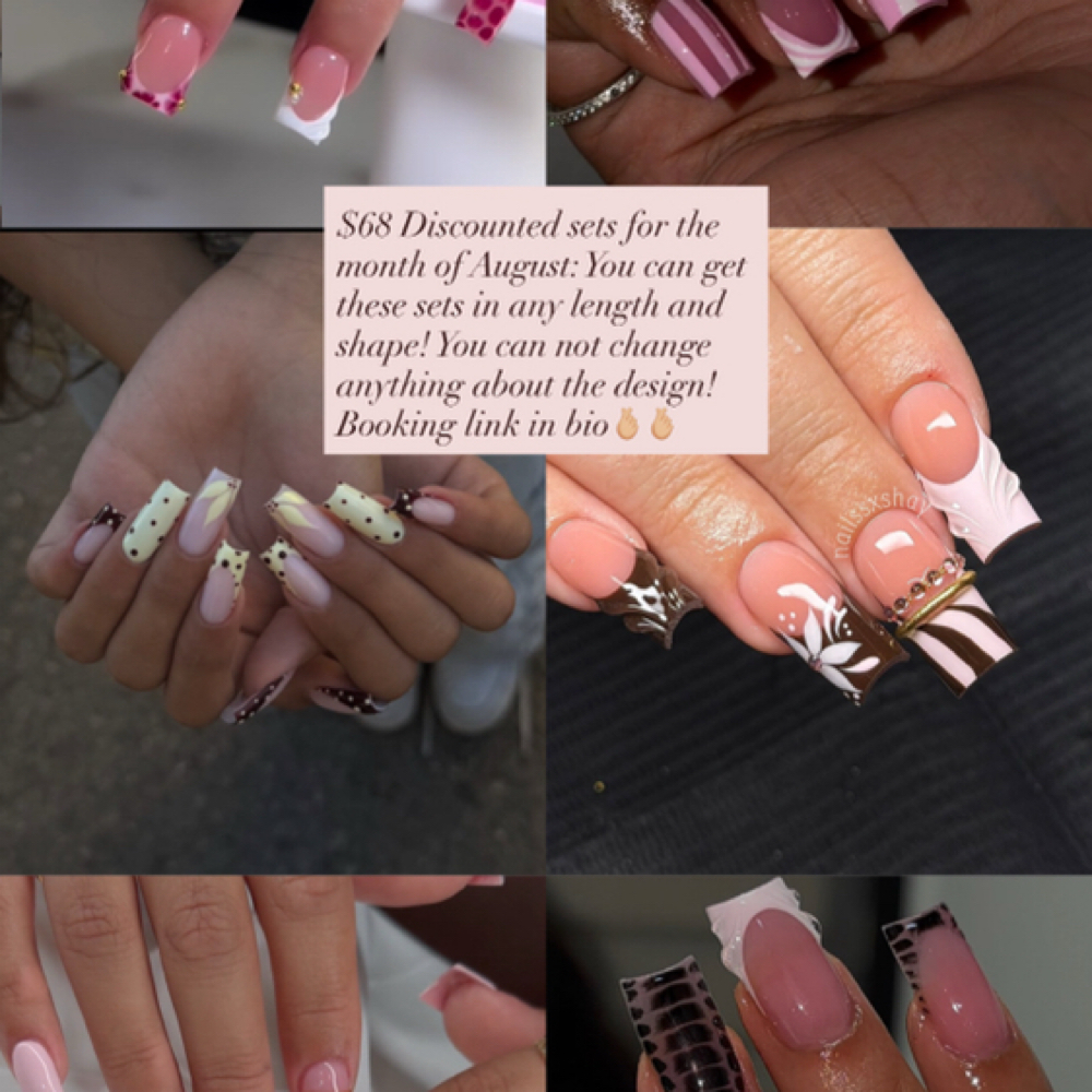 Discounted Sets From Insta & FB at Krystal & Vanesa’s Nails 💕 in Newnan, GA
