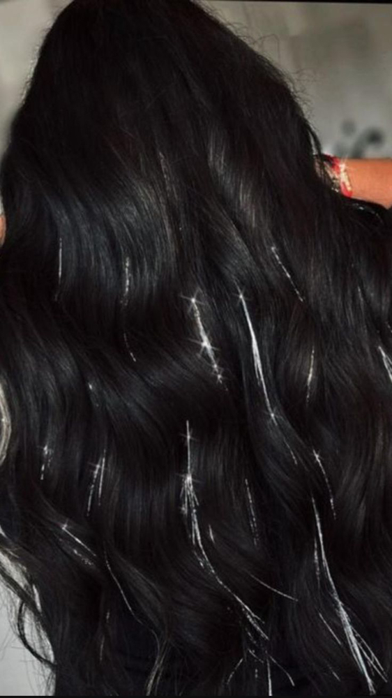 Tinsel Application at D'Luxx Beauty in San Antonio, TX