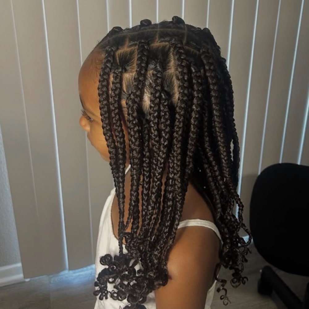 Kids Box Braids at Quality is kee BraidsNThings in Fort Myers, FL