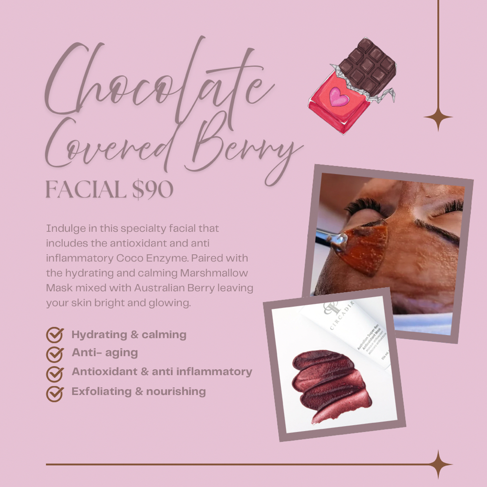 Chocolate Covered Berry Facial