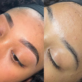 Brow Lamination & Tint