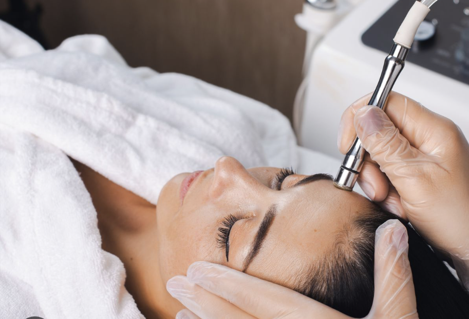 Microdermabrasion facial