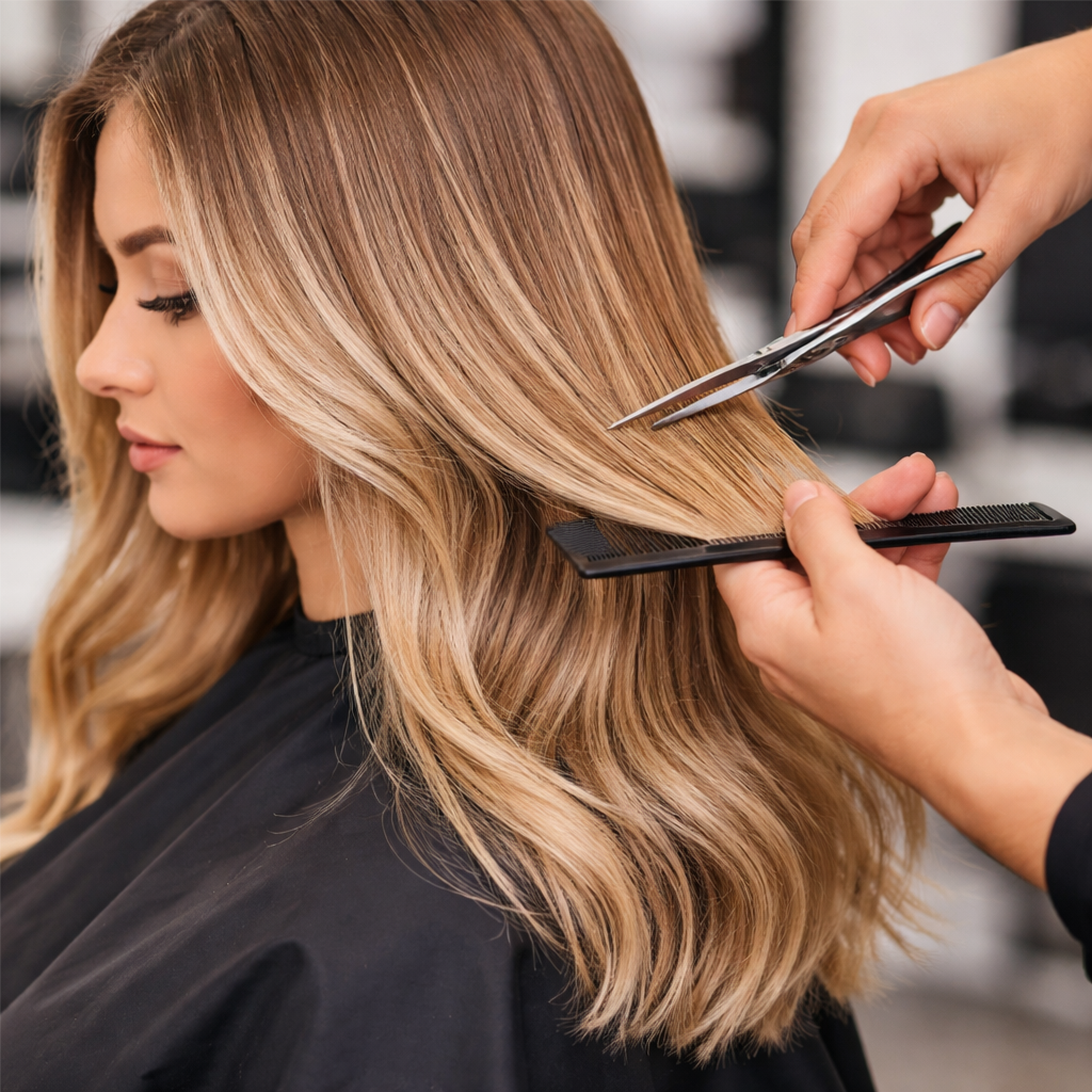 Haircut at thebeautylounge in haddonfield, NJ