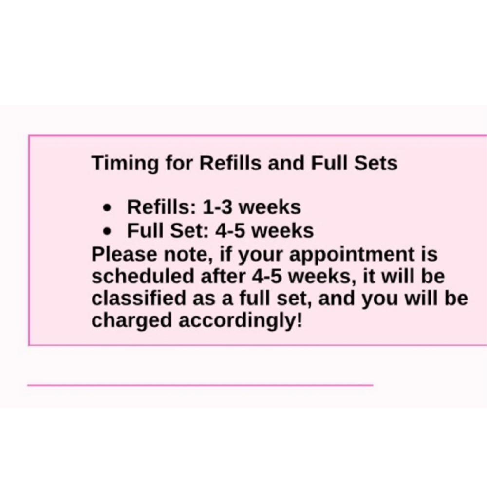 BOOK ALL FILLS WISELY!!(READ THIS!) at Justtlashed_ in philadelphia, PA