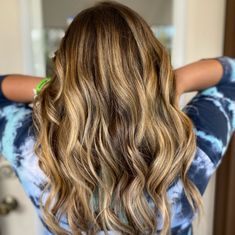 Custom Balayage With Toner at Eden Beauty Bliss in Baytown, TX