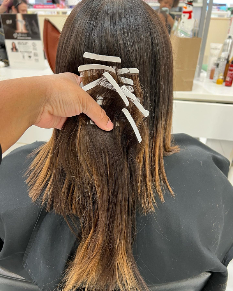 Tape In Install