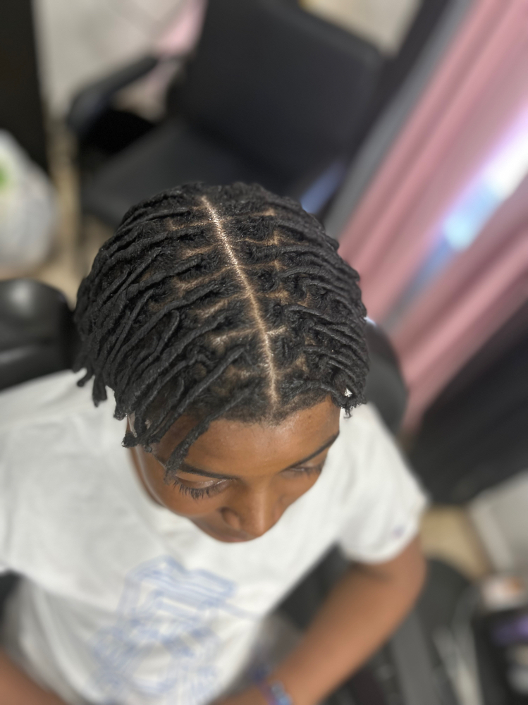 Kid Starter Locs (comb Coil )