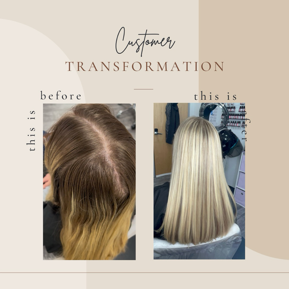 Partial Highlight Root Touch-Up