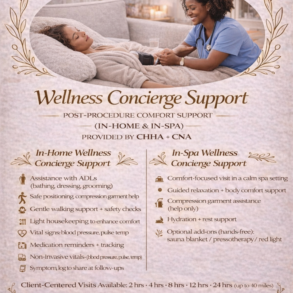 Wellness Concierge Support at Her Contour & Wellness, LLC in Antioch, CA
