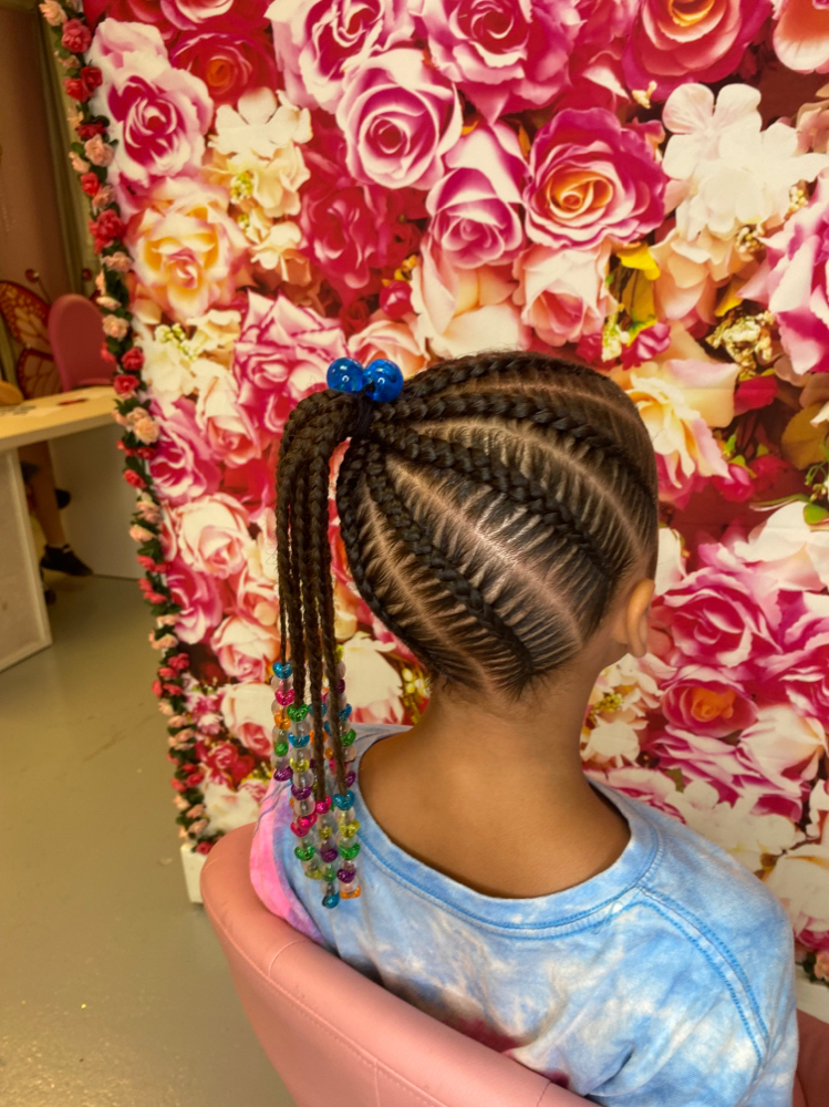 Kids Side Ponytail