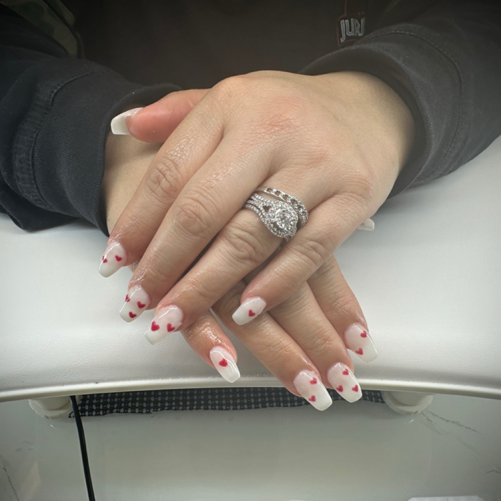 Hard Gel Full Set at Lyndzee Rice Moonstone Manicures in Eugene, OR