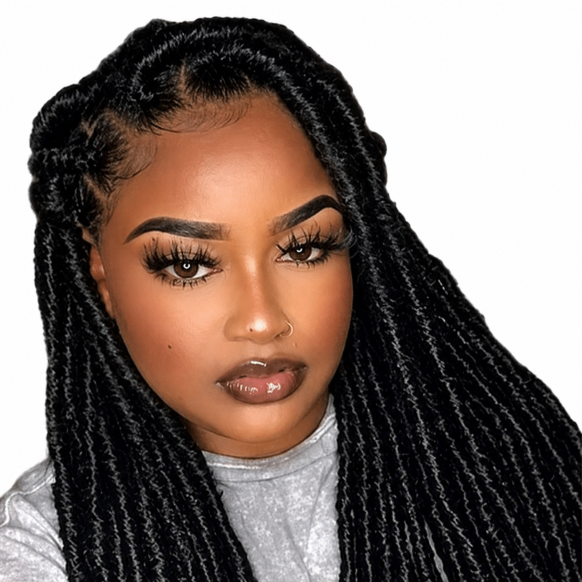 Faux Locs (Level 1) at Hollywood Soul Salon Ouchlesshairbraiding in San Diego, CA