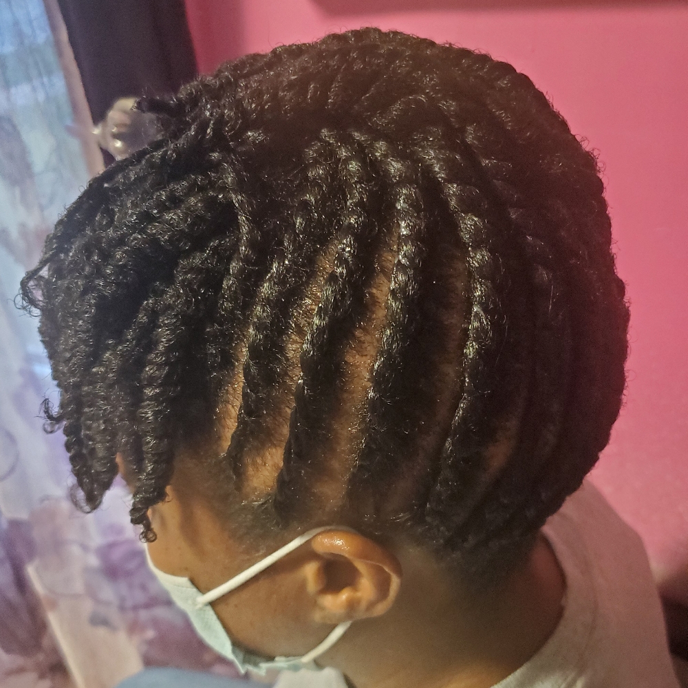 Double Strand Twist No Hair