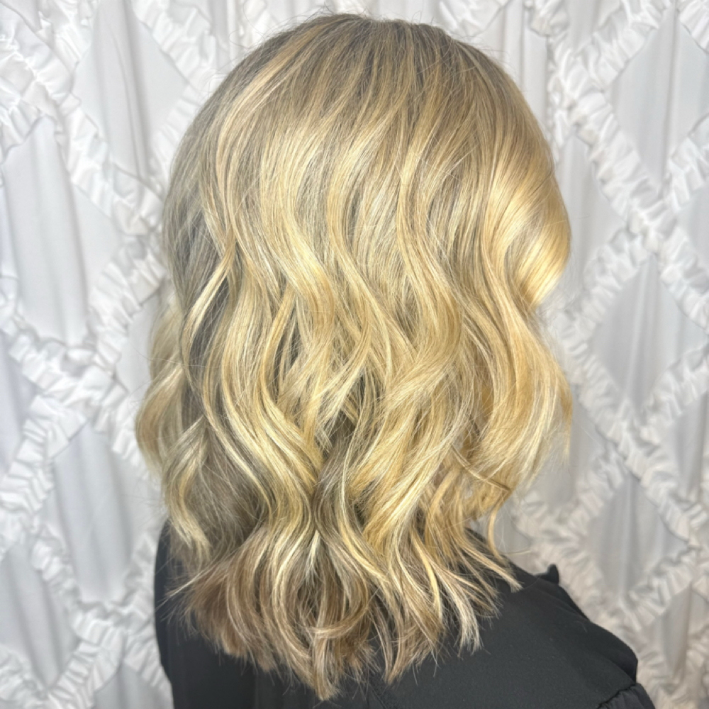 Partial Base, Partial Foil & Cut at Hair Designs by Jessica in Cary, NC