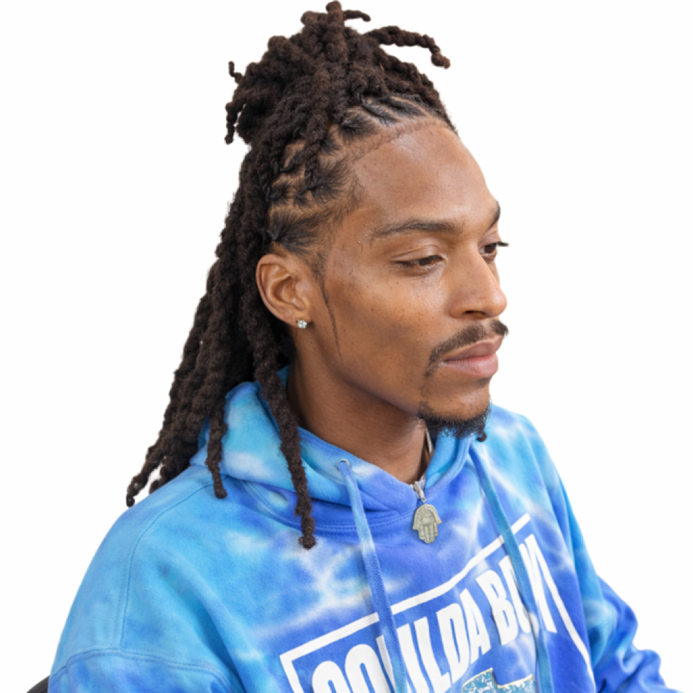 Retwist + Basic Style + Fade (No Be at Mixxd loc n barber lounge in Arlington, TX