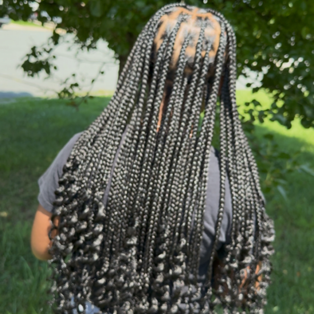 med knotless at genesisbeautéco. in Greensboro, NC