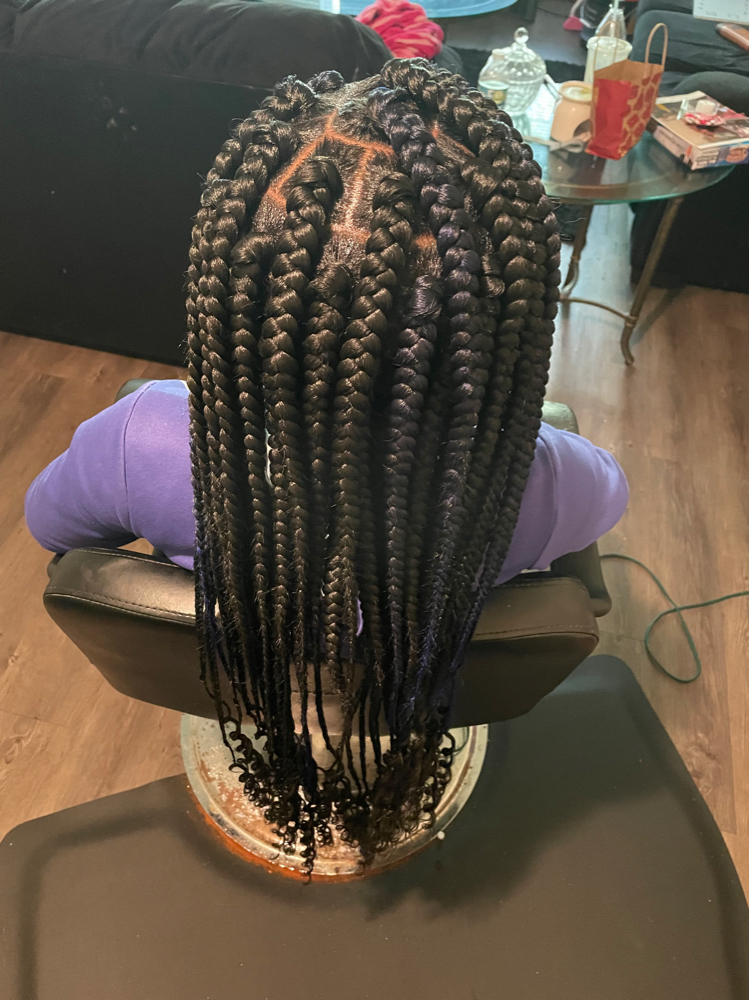 Large Goddess Box Braids