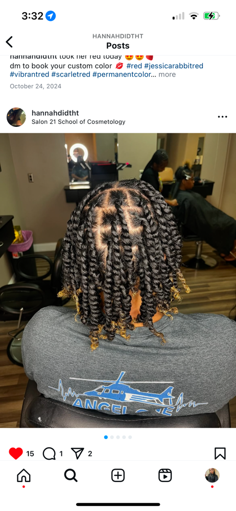 Two strand twists