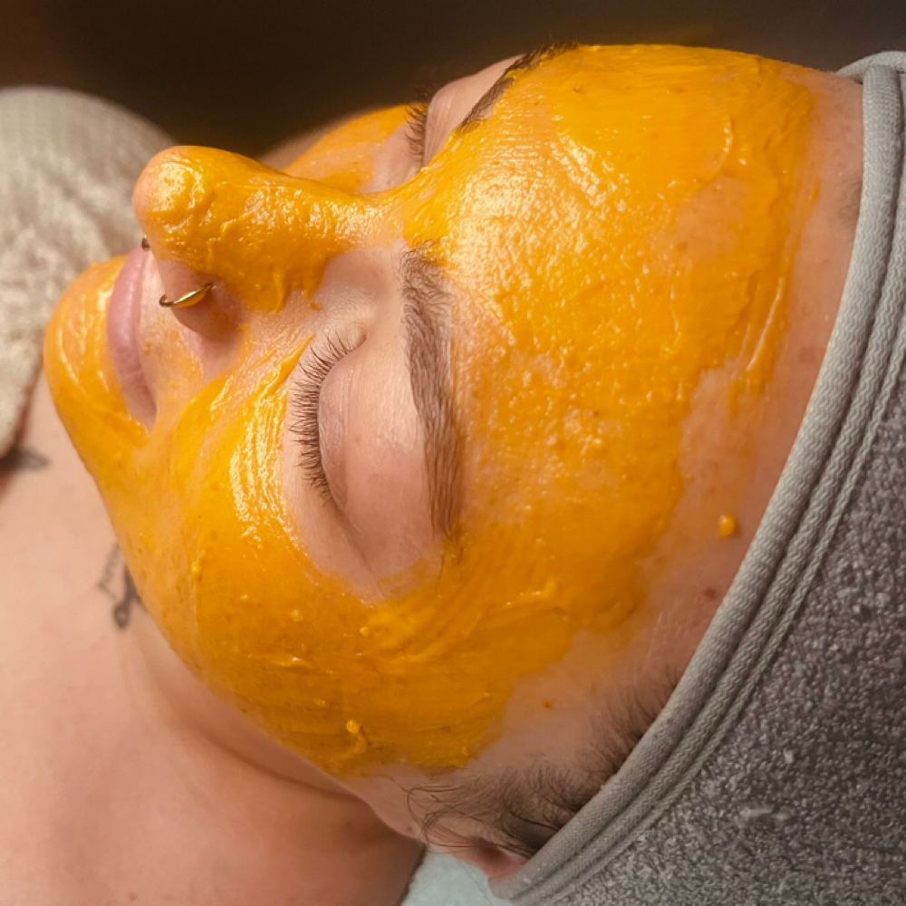 The Pumpkin Glow Facial 🧡✨ at MOONSTONE AESTHETICS in Fayetteville, AR