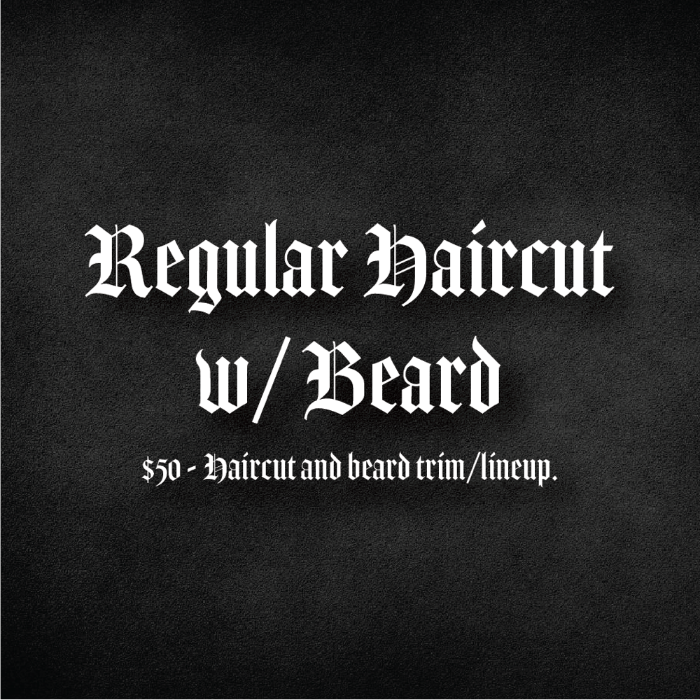 Haircut + Beard