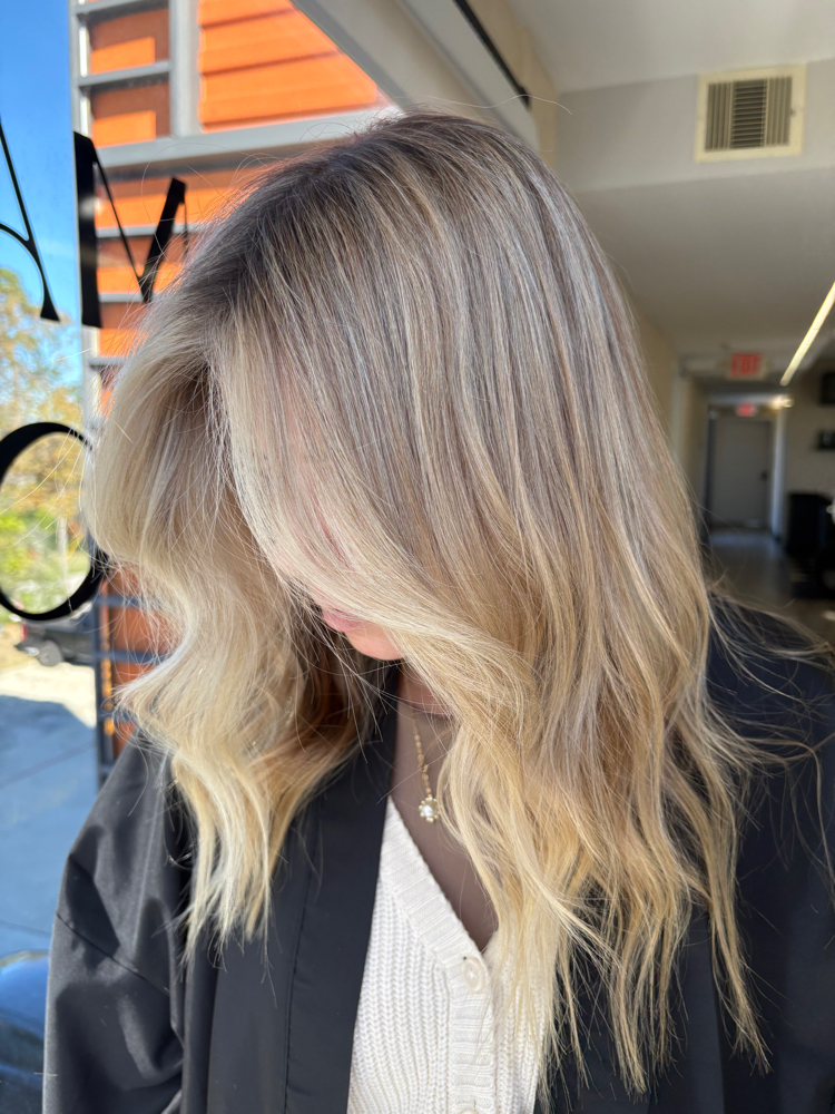 Half Head Blonde *existing client* at Bella Ferguson in Spring, TX