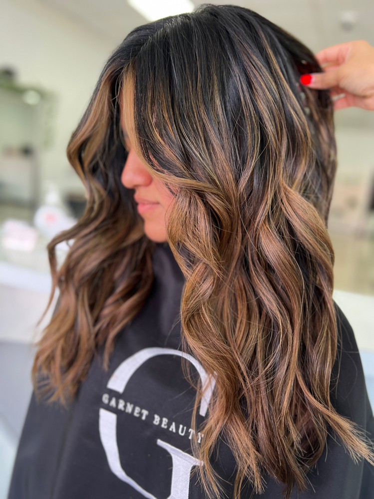 Balayage + Toner