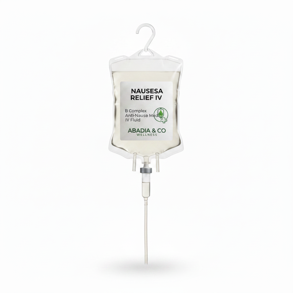 Nausea Relief IV at Abadia & CO. wellness in Tampa, FL