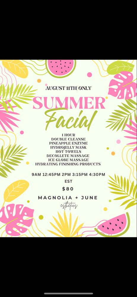 Summer Facial