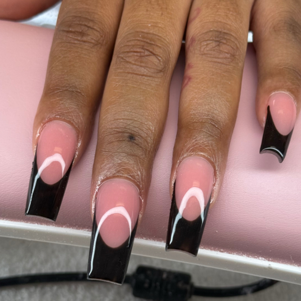 Fullset/fill (french Tips) at Nails By Ebony in Decatur, IL