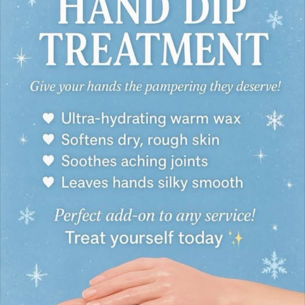 Hand Paraffin Wax at D’LUX Barber & Beauty in Kerrville, TX