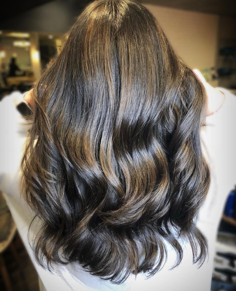 Multi-technique Brunette + Haircut