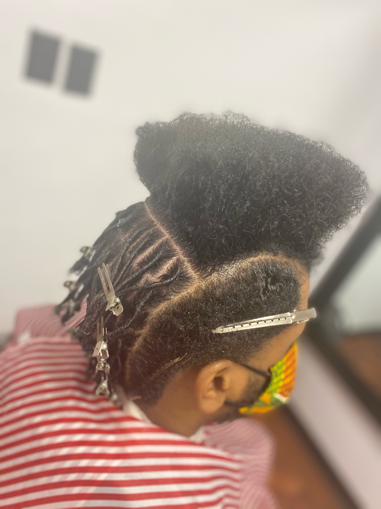 Style For Starter Locs