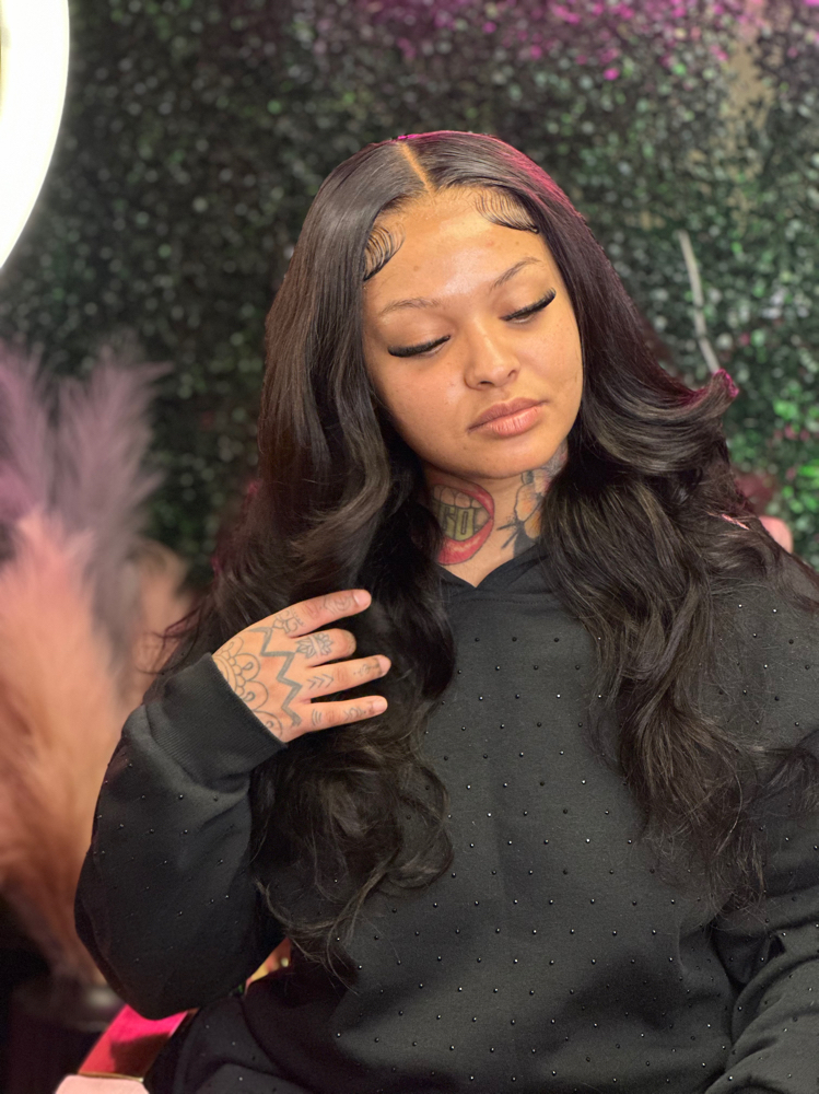 Lace Front Install at Layed By Liyah in Yakima, WA