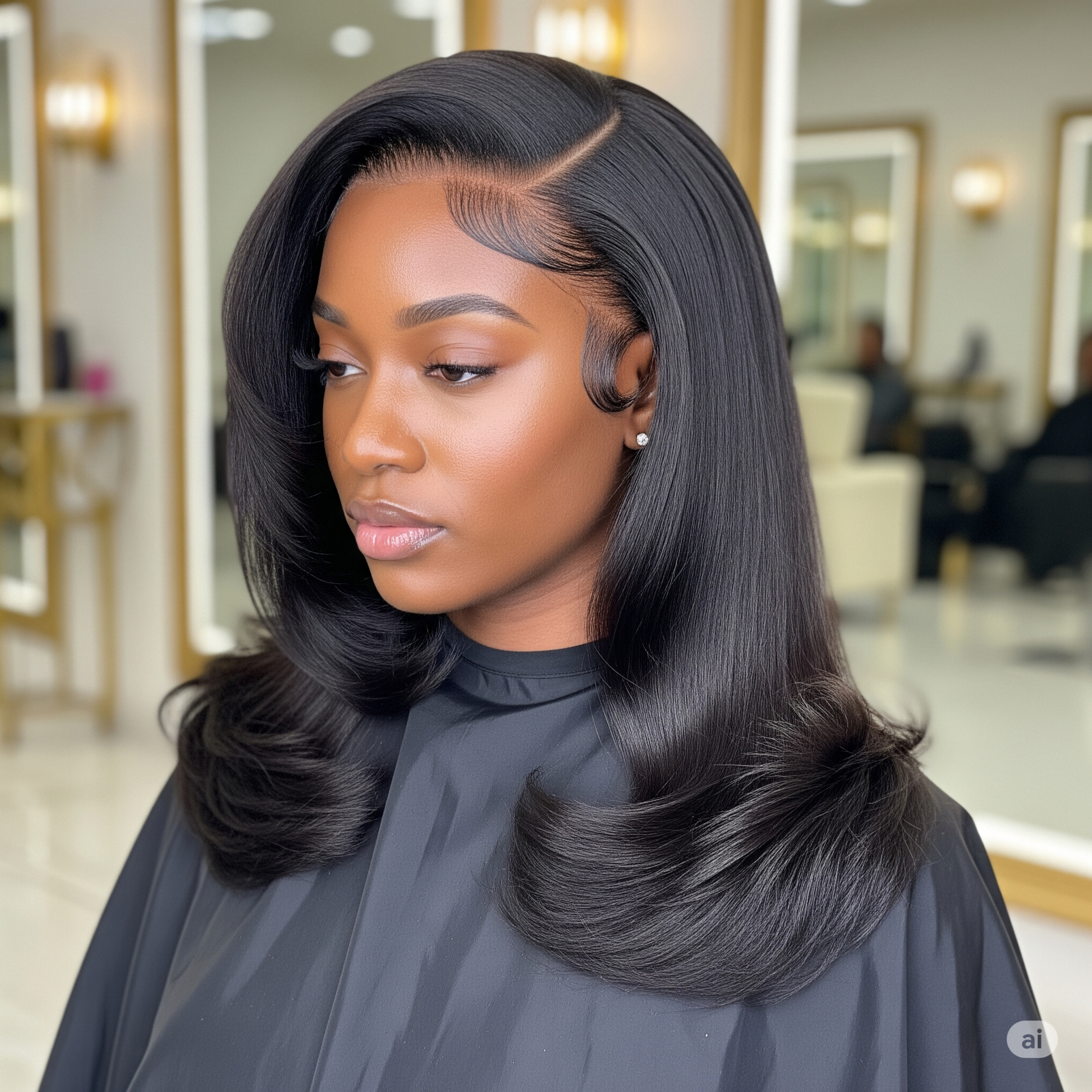 Clip Ins Full install at The Beauty Collective in Houston, TX