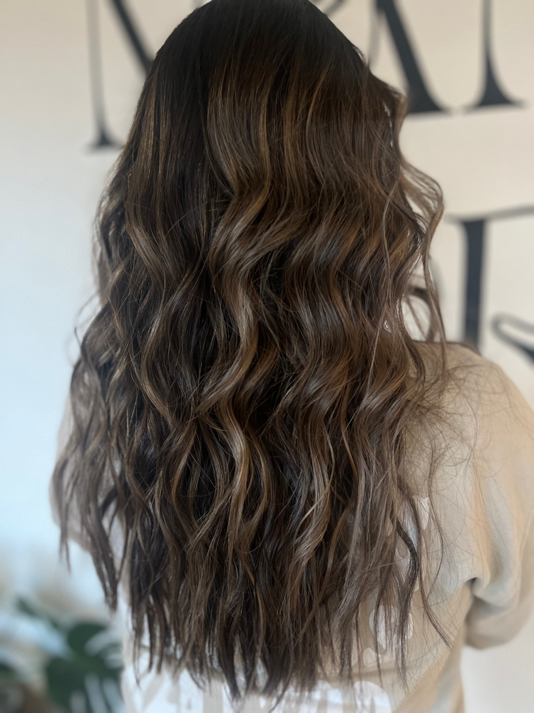 Reverse Balayage/ Lowlight