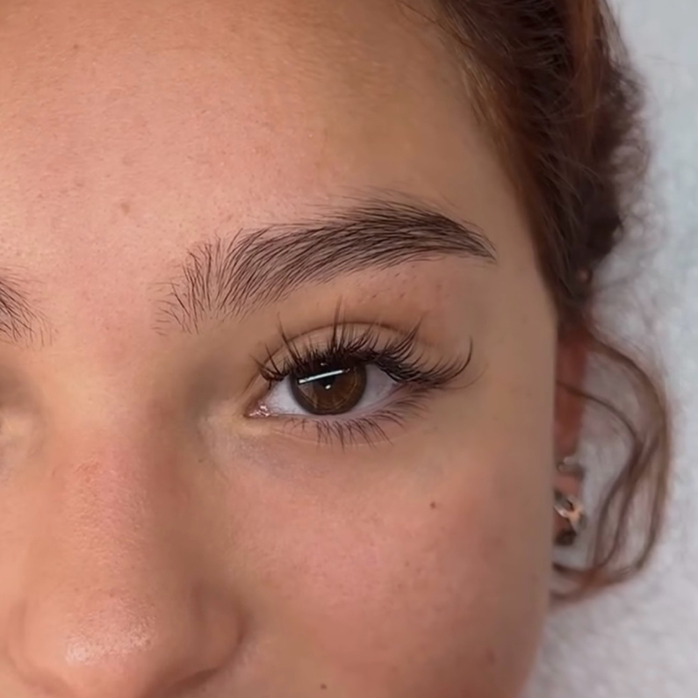 All Brown Full Set Add-On at Far Out Lash in San Antonio, TX