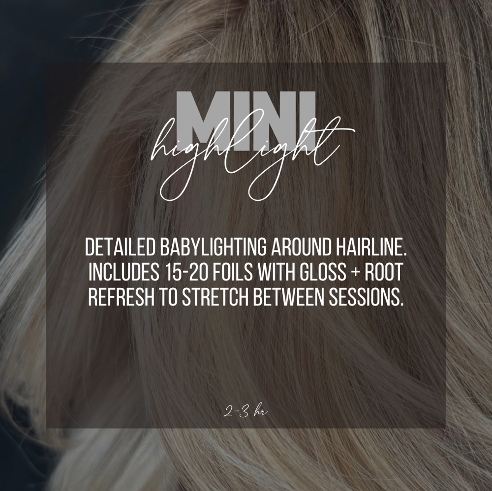 Faceframe Highlight at Hair By Cassy and Team in Frisco, TX