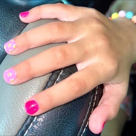 Child manicure (10 and below)