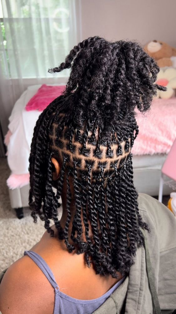 two Strand Twists